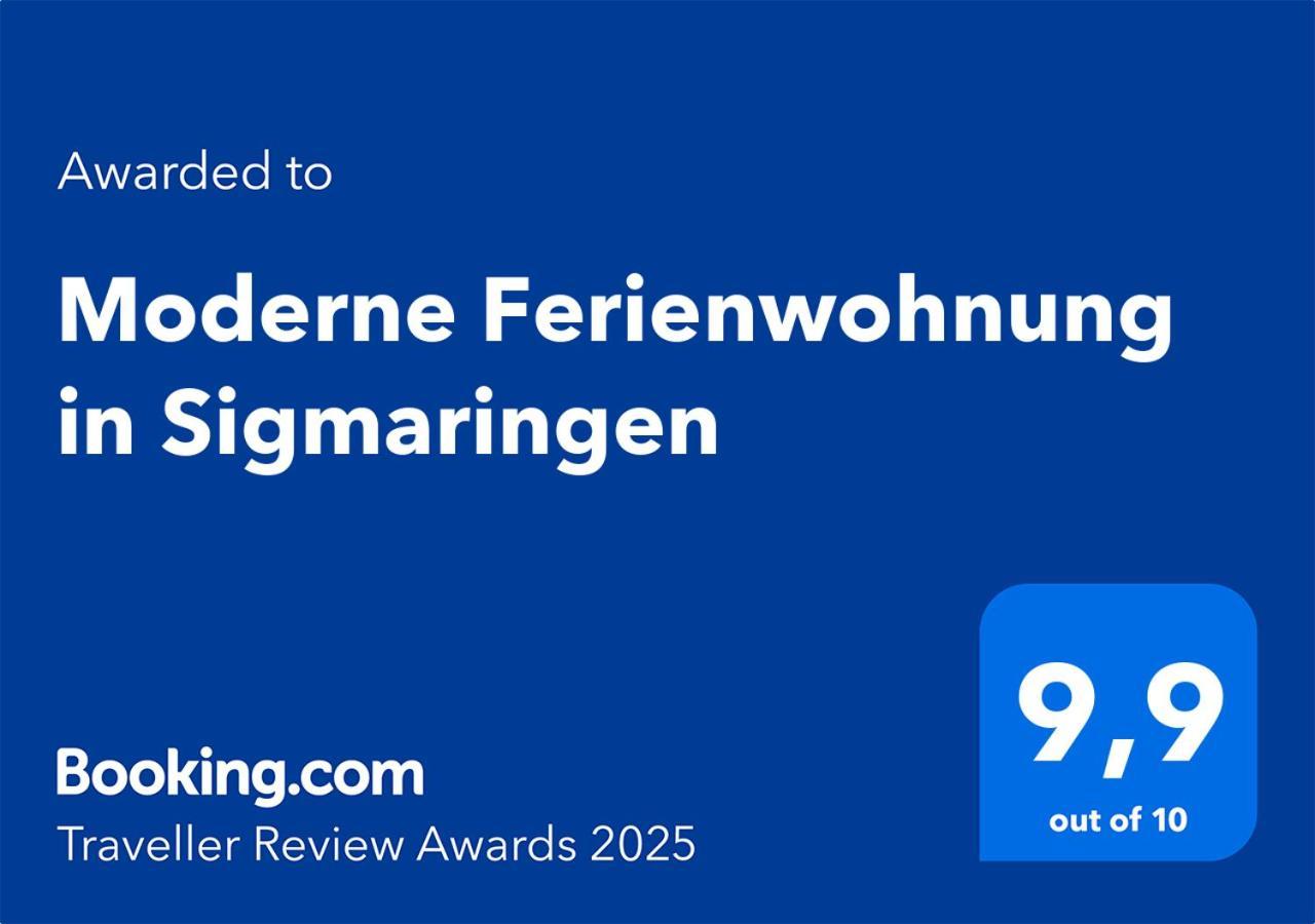 Moderne Ferienwohnung In Sigmaringen Exterior foto